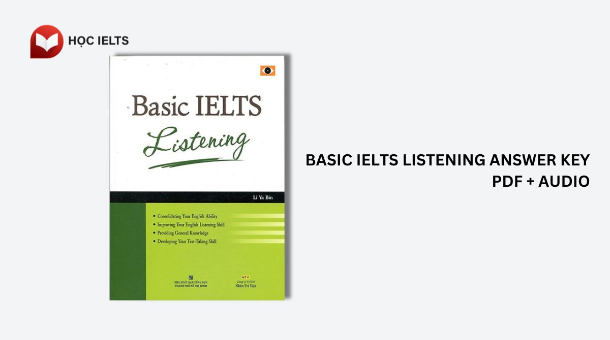 Basic IELTS Listening Answer key PDF + Audio