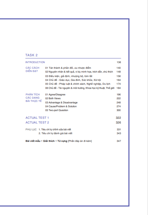 Nội dung chi tiết sách Hacker IELTS – Task 2

