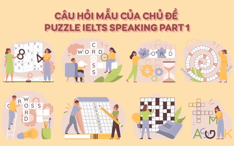 Câu hỏi mẫu của chủ đề puzzle IELTS Speaking part 1